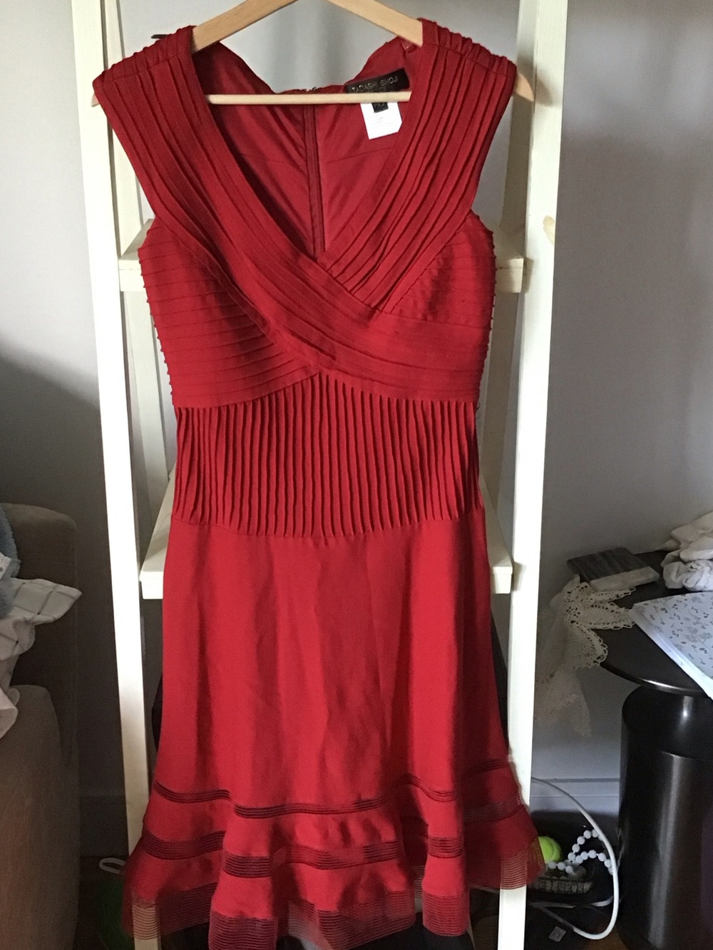 Tadashi Shoji fit-and-flare cocktail dress